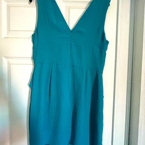 BCBGeneration teal blue tank top dress